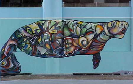 manatee mural.JPG (105859 bytes)